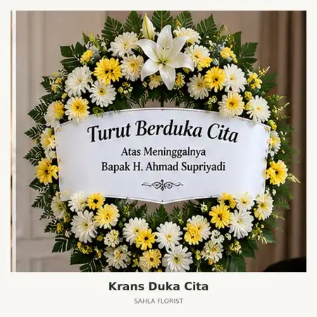 Krans Bunga Duka Muna
